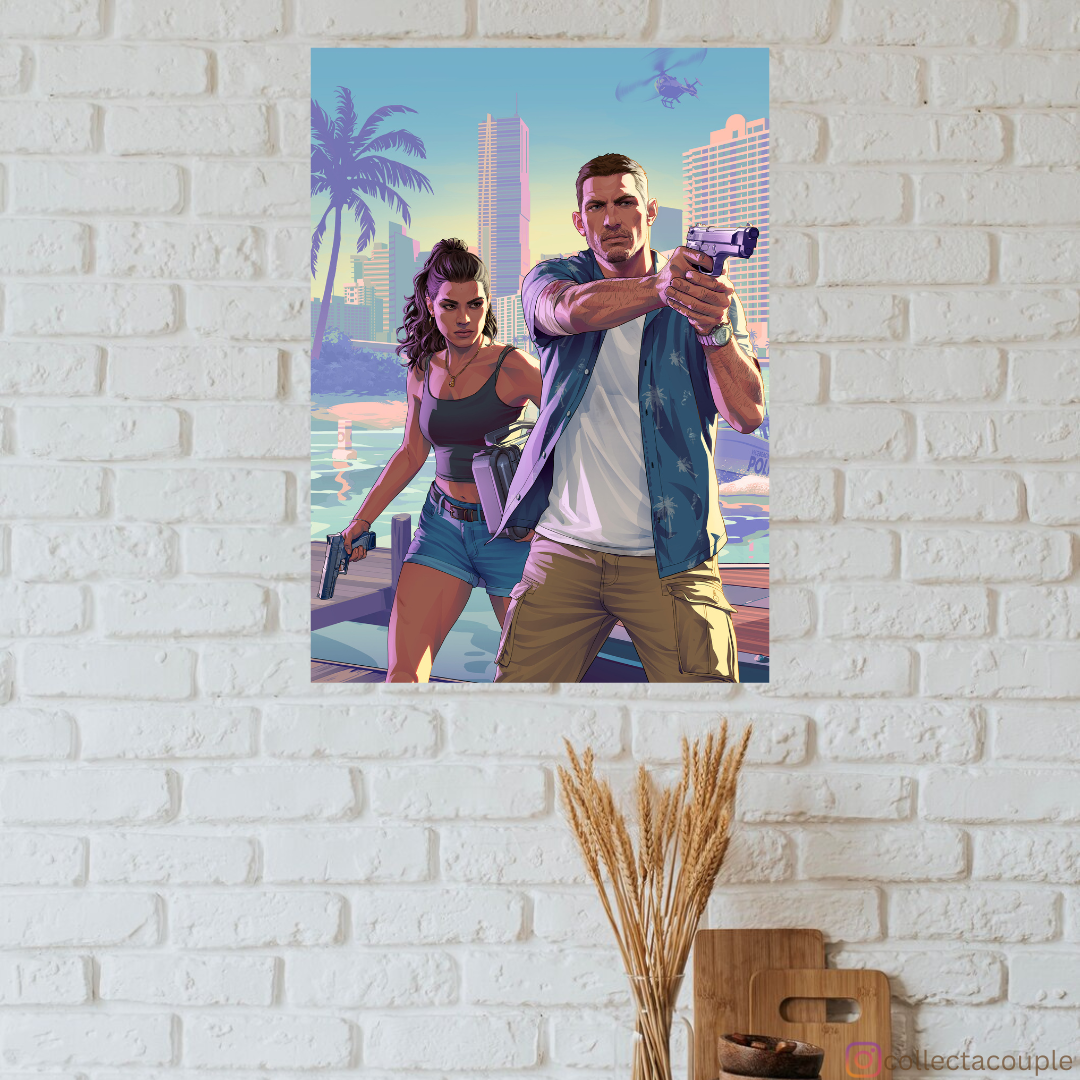 Grand Theft Auto: GTA VI (2) Poster