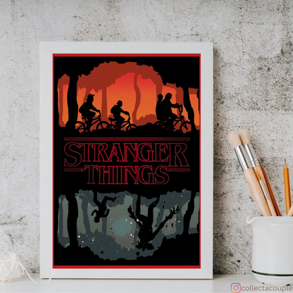 Stranger Things: Upside Down 2 Framed Poster