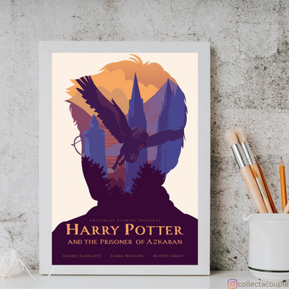 Harry Potter: Prisoner of Azkaban Collage Framed Poster