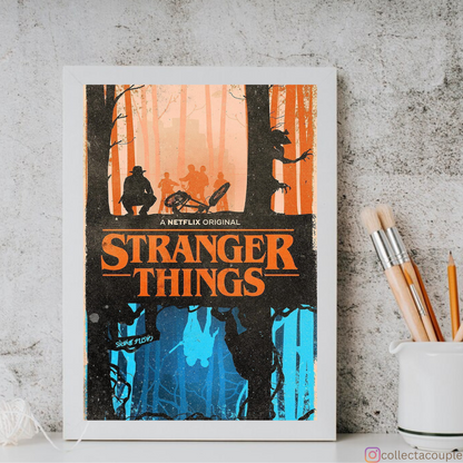 Stranger Things: Upside Down 1 Framed Poster