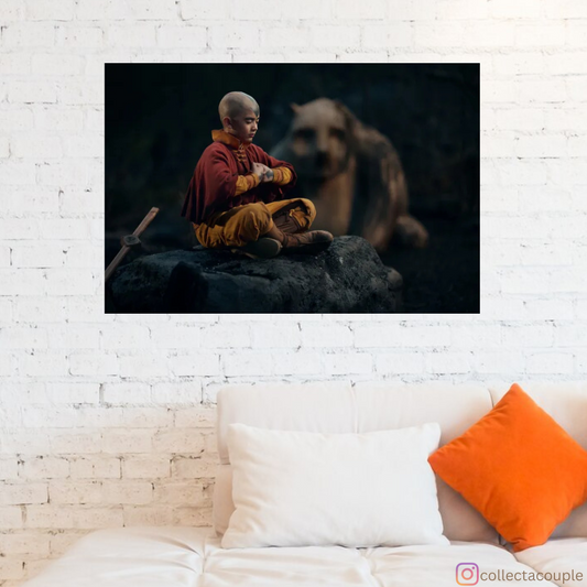 Avatar: The Last Airbender (Live Action): Aang meditating Poster