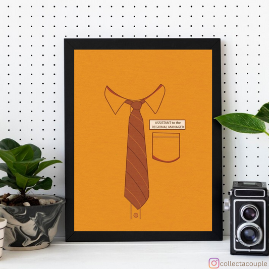 The Office: Dwight Tag Framed Poster