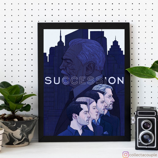 Succession Framed Poster