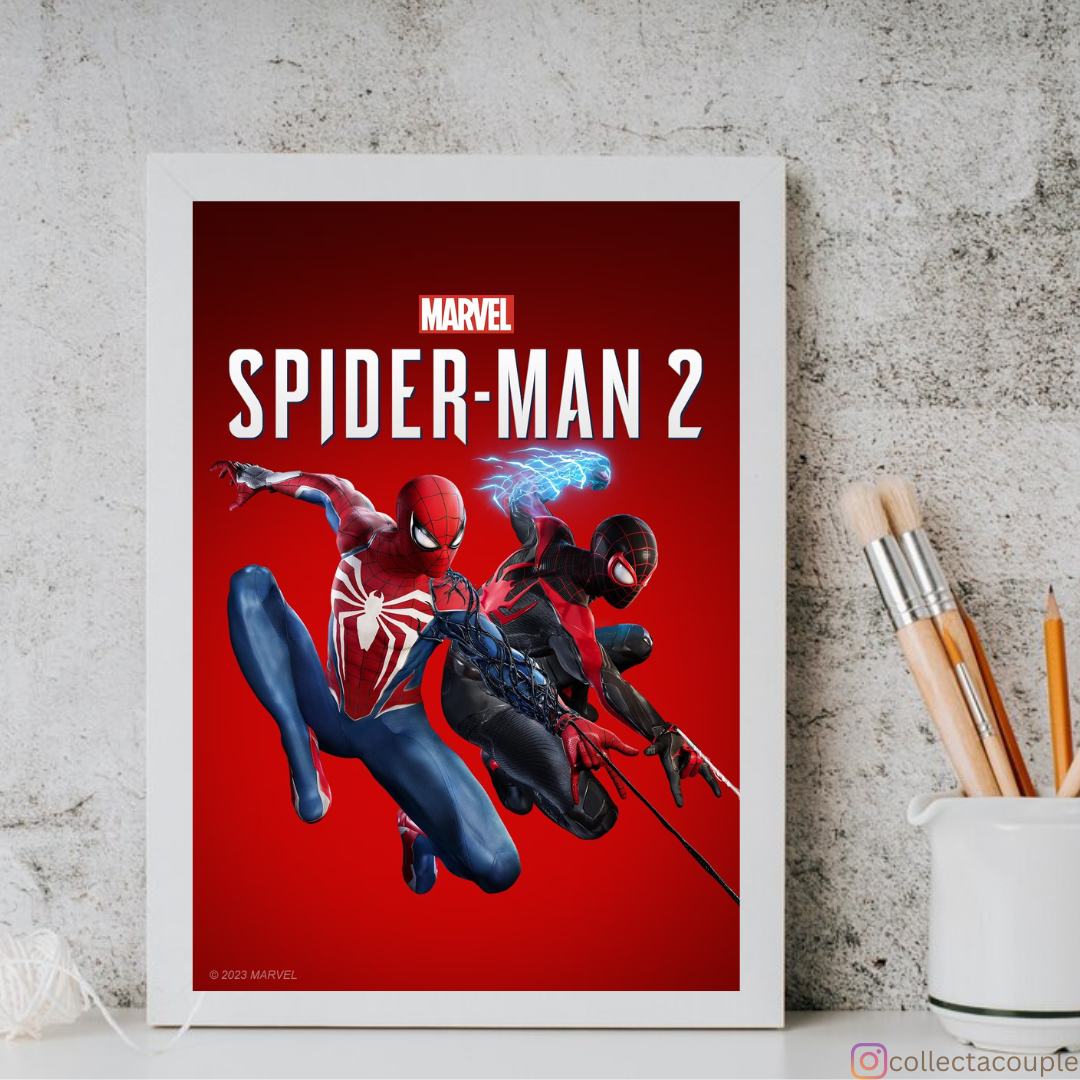 Spider-Man 2: Game Framed Poster