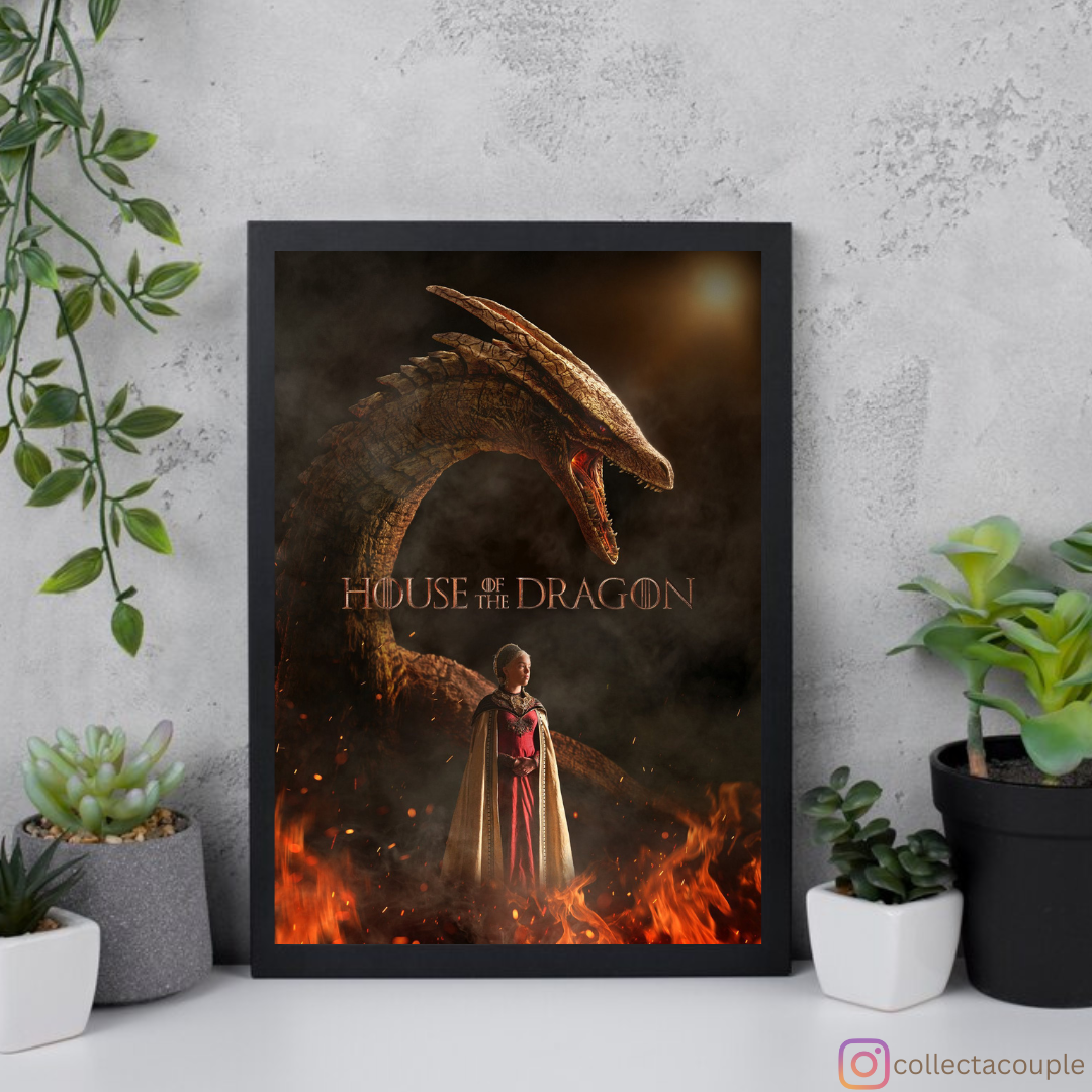 House of The Dragon: Rhaenyra Targaryen Framed Poster