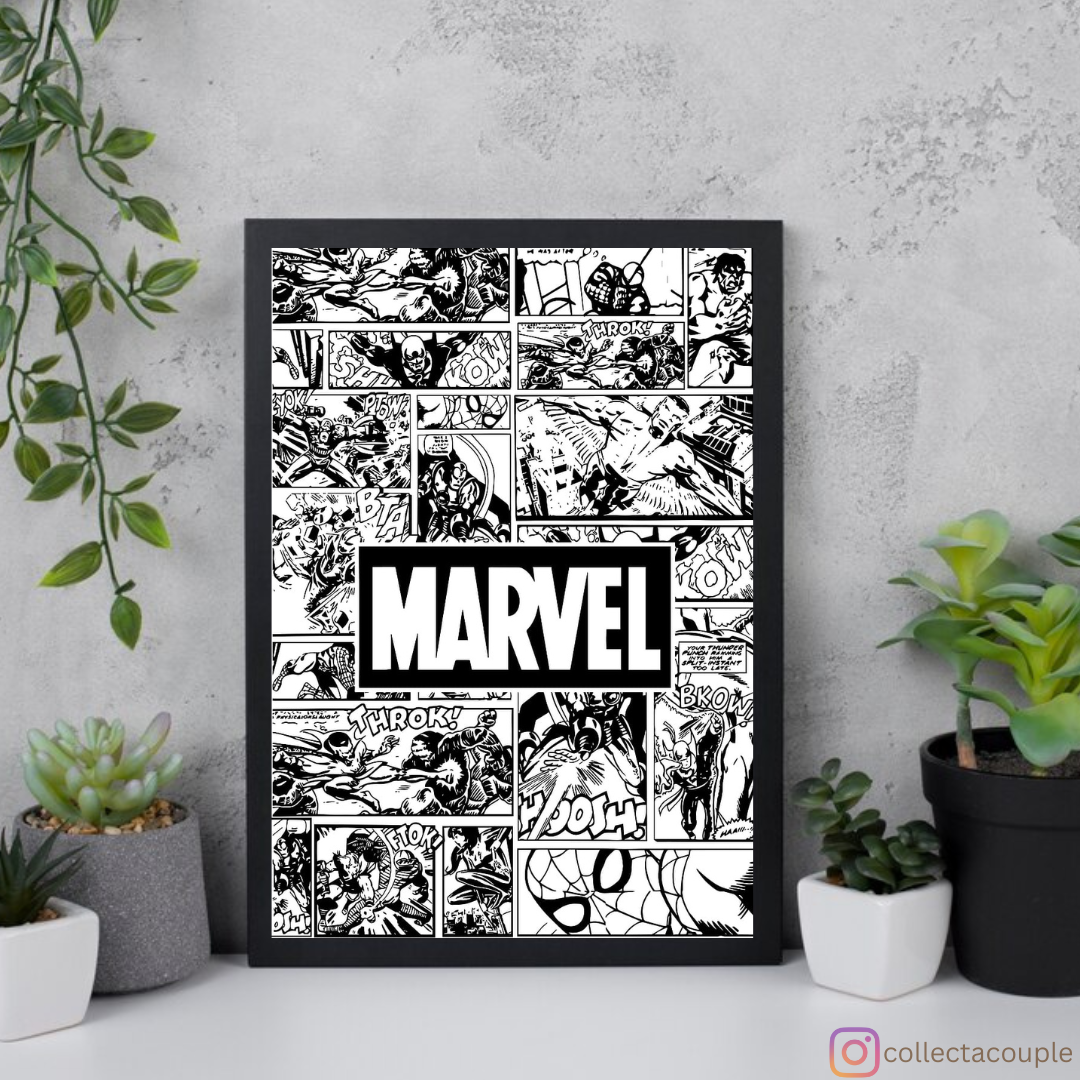 Marvel: Comic Style Framed Poster