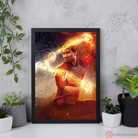 Shang-Chi: In action Framed Poster