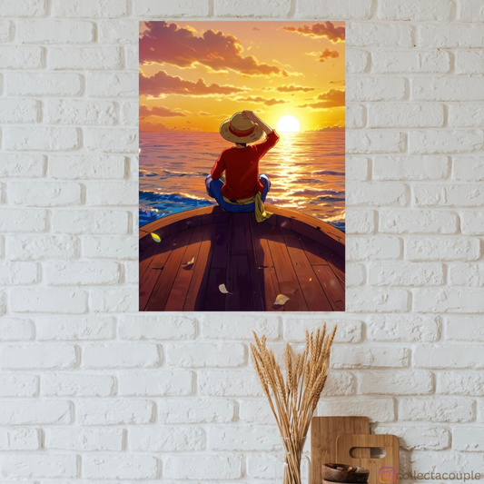 One Piece: Monkey D Luffy Scenic Poster