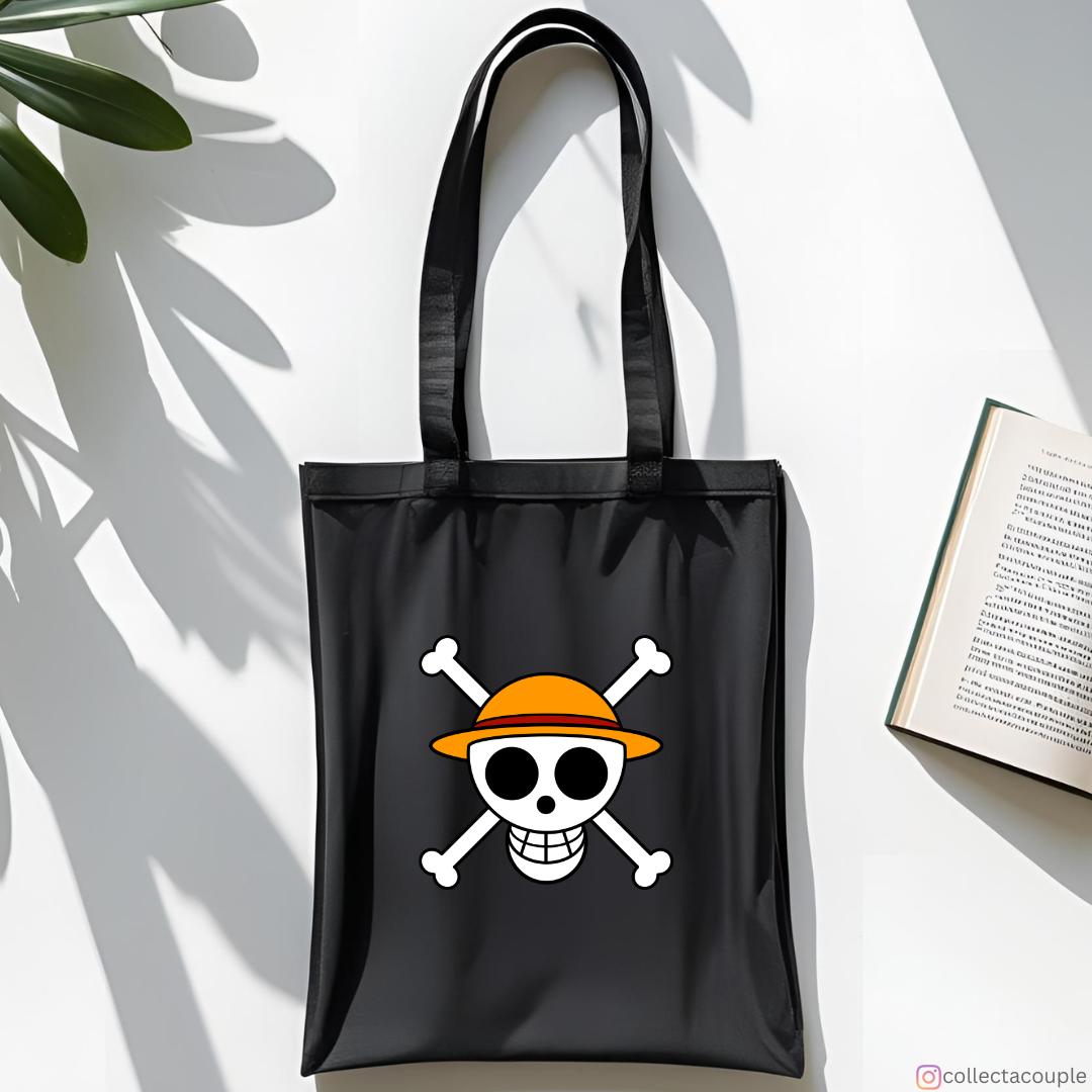 One Piece: Straw Hats Tote Bag