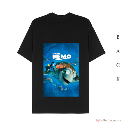 Finding Nemo: Poster Oversized Unisex T-shirt (front and back print)