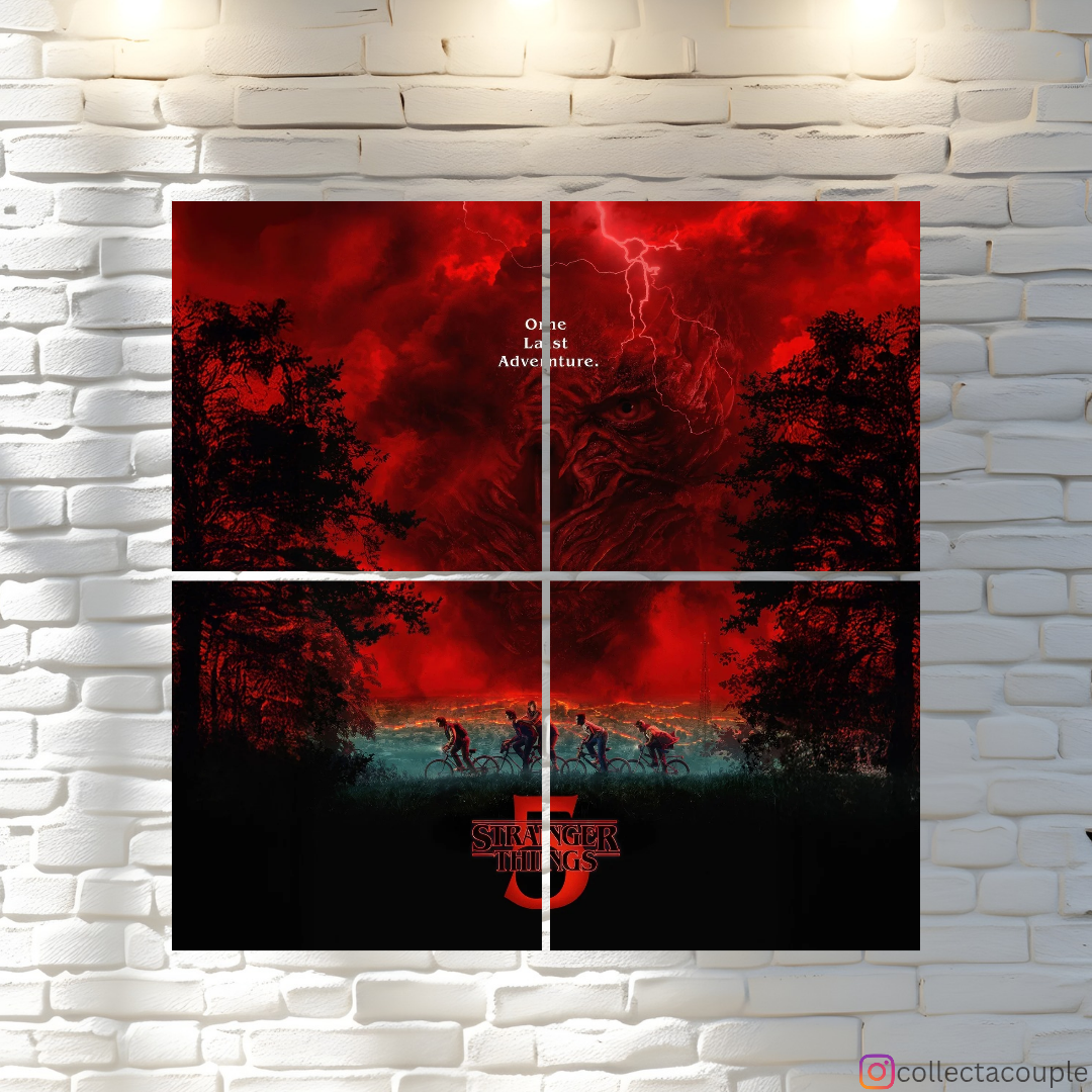 Stranger Things: Season 5 Fandom Puzzle Board Wall Art