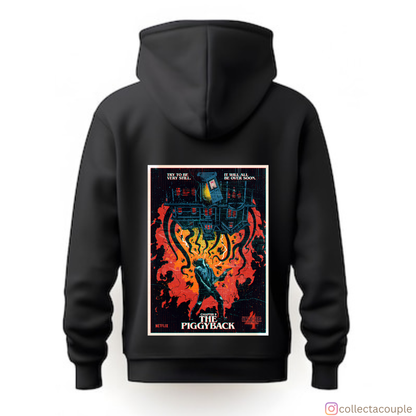 Stranger Things: The Piggyback Unisex Hoodie (front & back print)