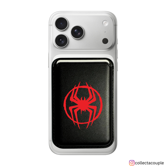 Spiderman Into the Spiderverse: Miles Morales Logo Magsafe Wallet