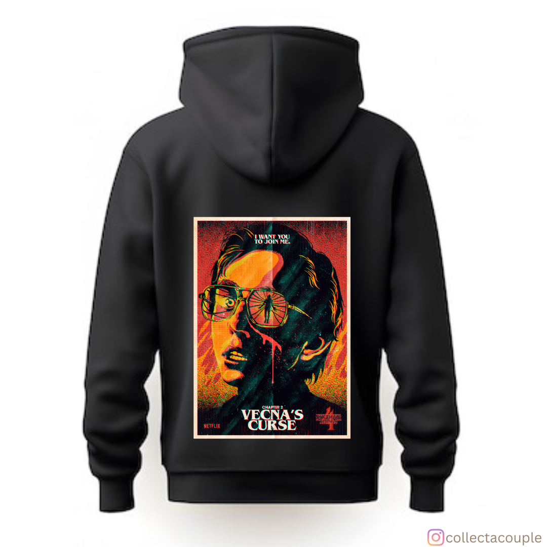 Stranger Things: Vecna's Curse Unisex Hoodie (front & back print)