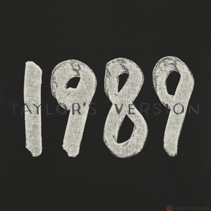 Taylor Swift: 1989 Taylor's Version Oversized Unisex T-shirt (front and back print)