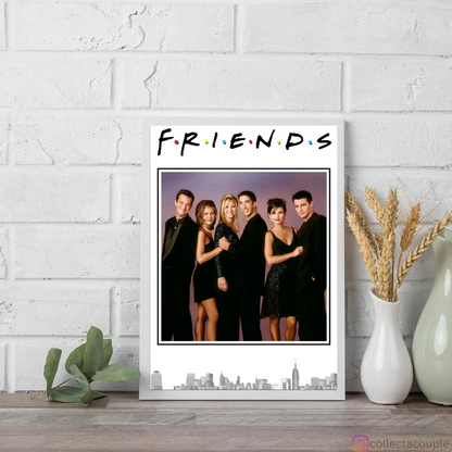 Friends: Cast Collage (2) Framed Poster