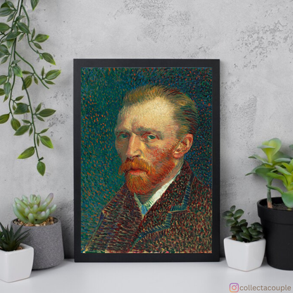 Van Gogh: Self Portrait Framed Poster