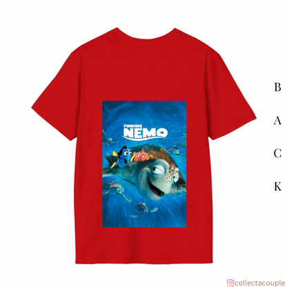 Finding Nemo: Poster Oversized Unisex T-shirt (front and back print)