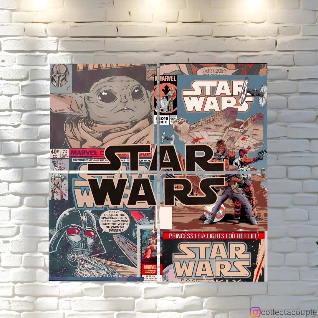 Star Wars: Comic Fandom Puzzle Board Wall Art