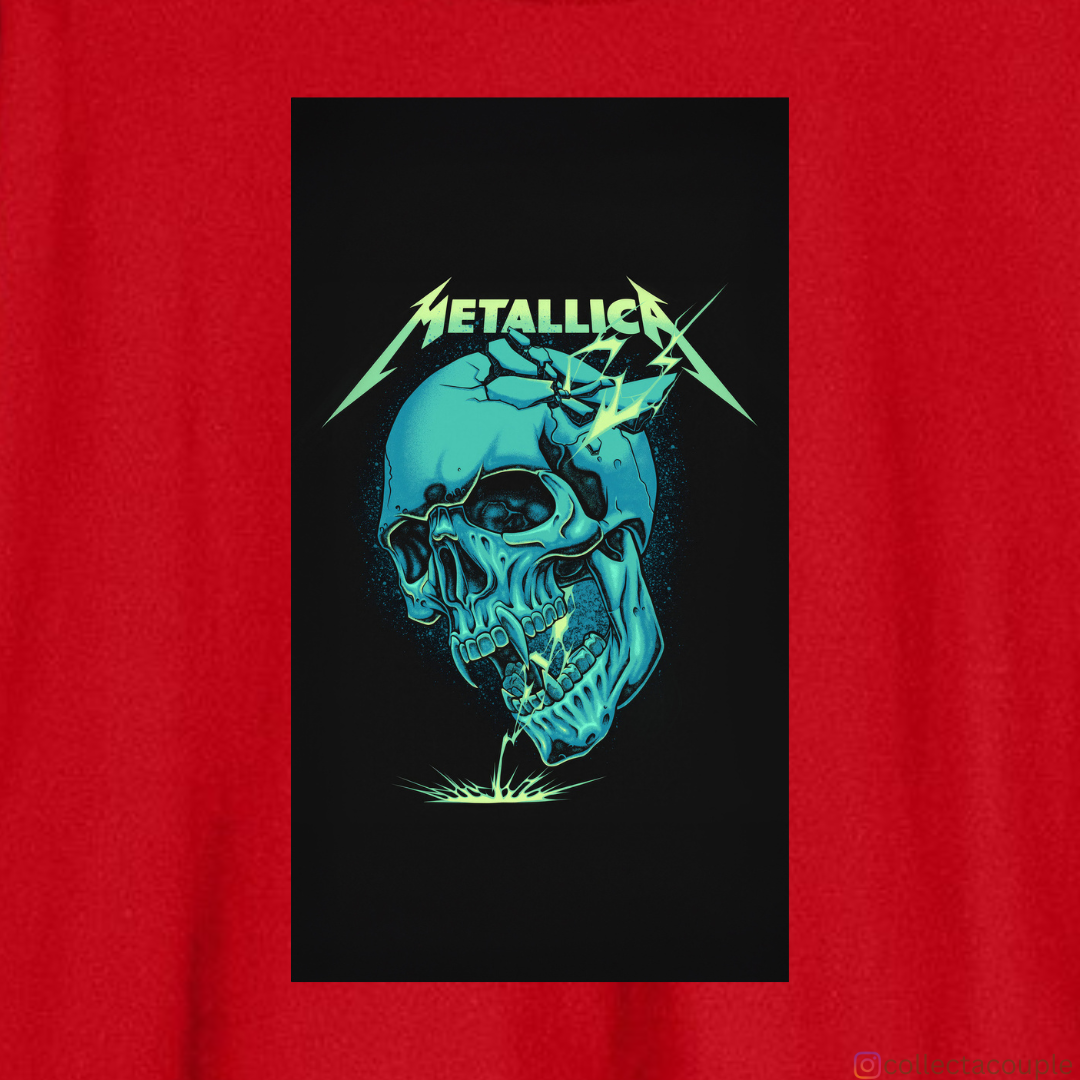 Metallica: Oversized Unisex T-shirt (front and back print)