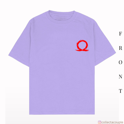 God of War: Kratos Oversized Unisex T-shirt (front and back print)