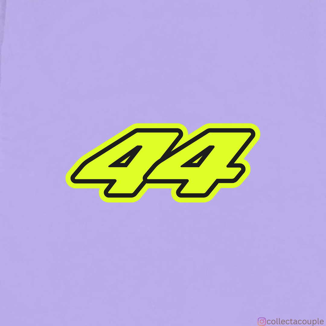 Lewis Hamilton: Ferrari Oversized Unisex T-shirt (front and back print)