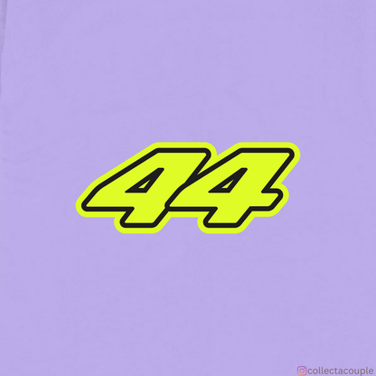 Lewis Hamilton: Ferrari Oversized Unisex T-shirt (front and back print)