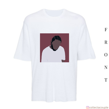 Kendrick Lamar: Damn Illustrated Oversized Unisex T-shirt