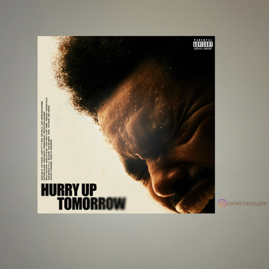 The Weeknd: Hurry Up Tomorrow Album Covers Hardboard Poster