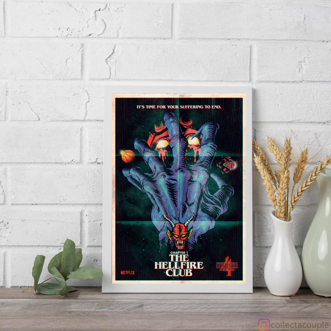 Stranger Things: The Hellfire Club Framed Poster