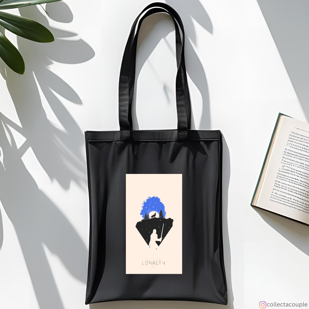 Game of Thrones: Jon Snow Illustration Tote Bag