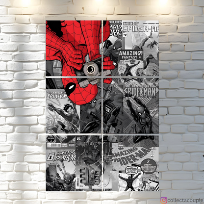 Spider-man: Comic Fandom Puzzle Board Wall Art