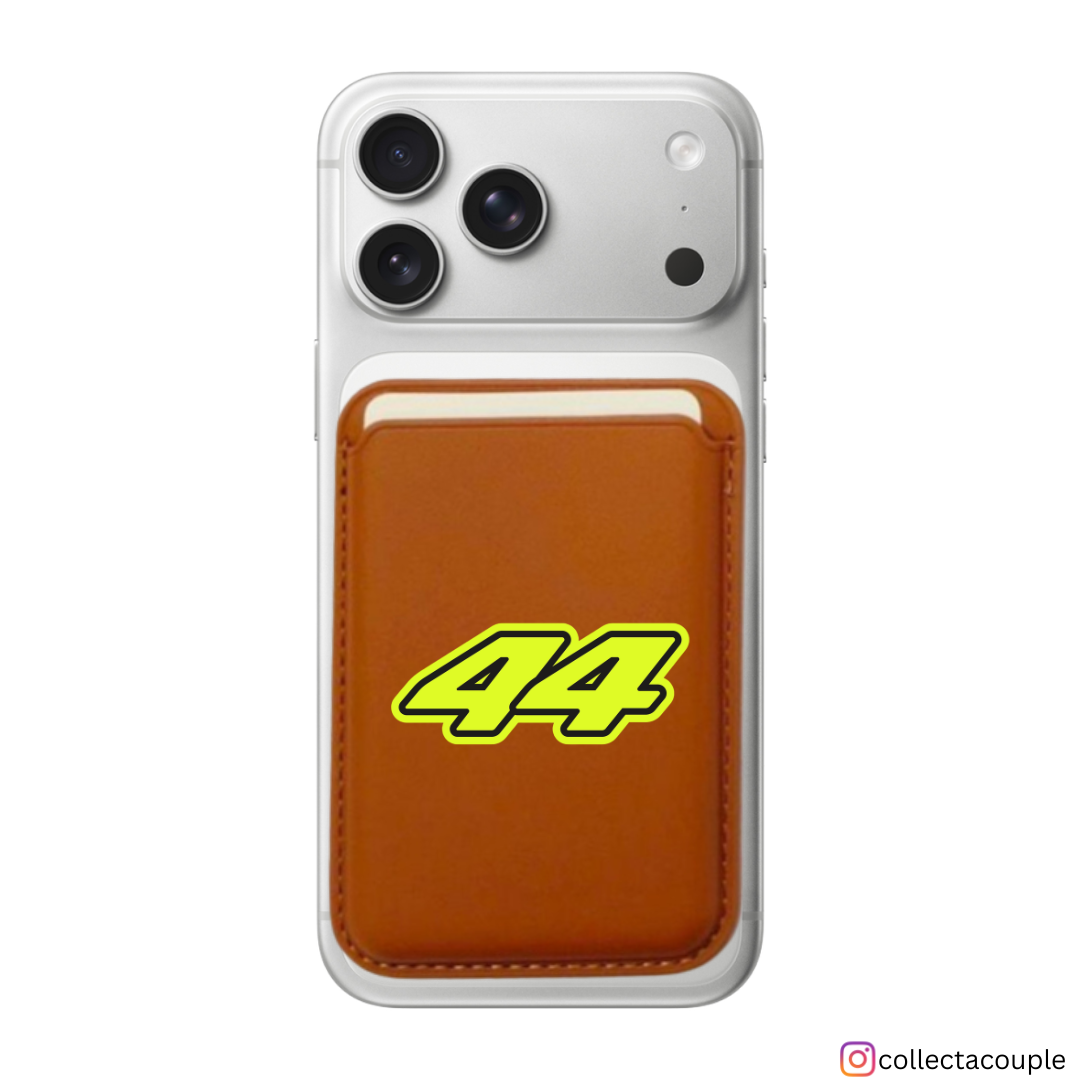 Lewis Hamilton: 44 Ferrari Logo Magsafe Wallet