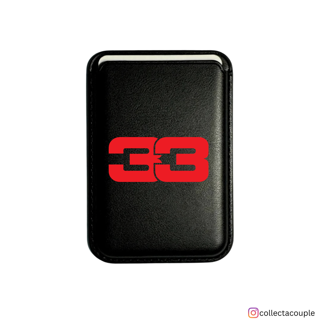 Max Verstappen: 33 Logo Magsafe Wallet