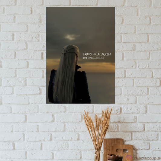 House of The Dragon: Rhaenyra Quote Poster