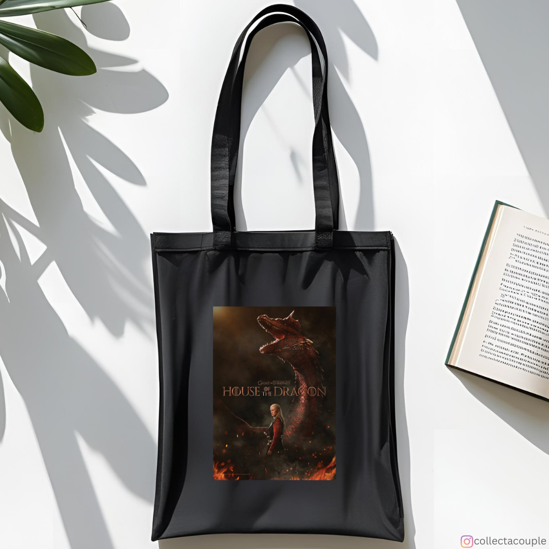 House of The Dragon: Daemon Targaryen Tote Bag