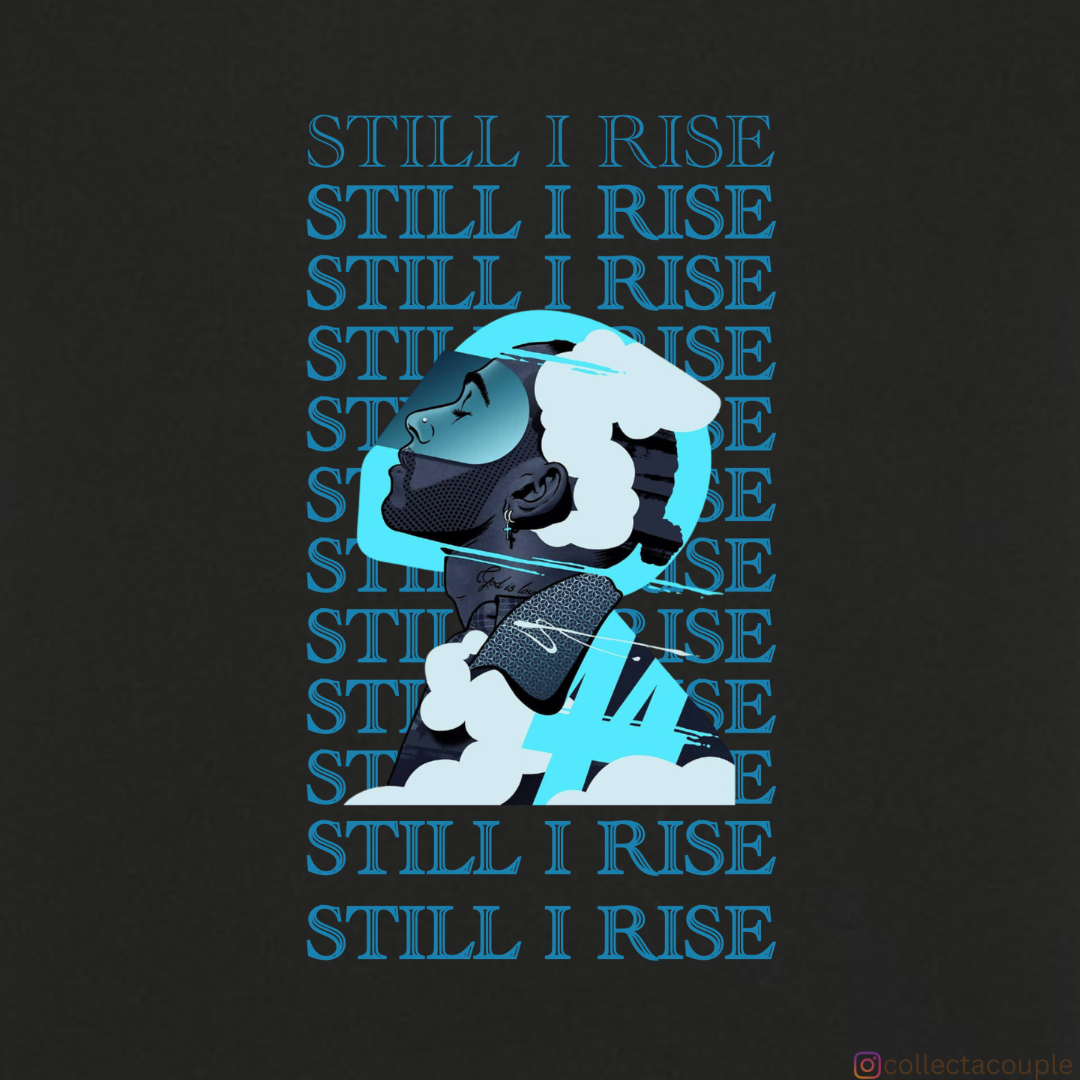 Lewis Hamilton: Still I Rise Oversized Unisex T-shirt (front and back print)