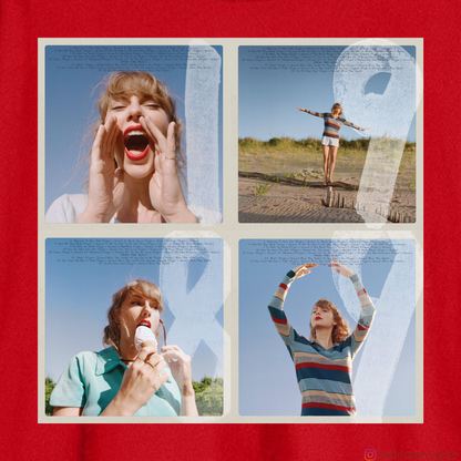 Taylor Swift: 1989 Taylor's Version Oversized Unisex T-shirt (front and back print)