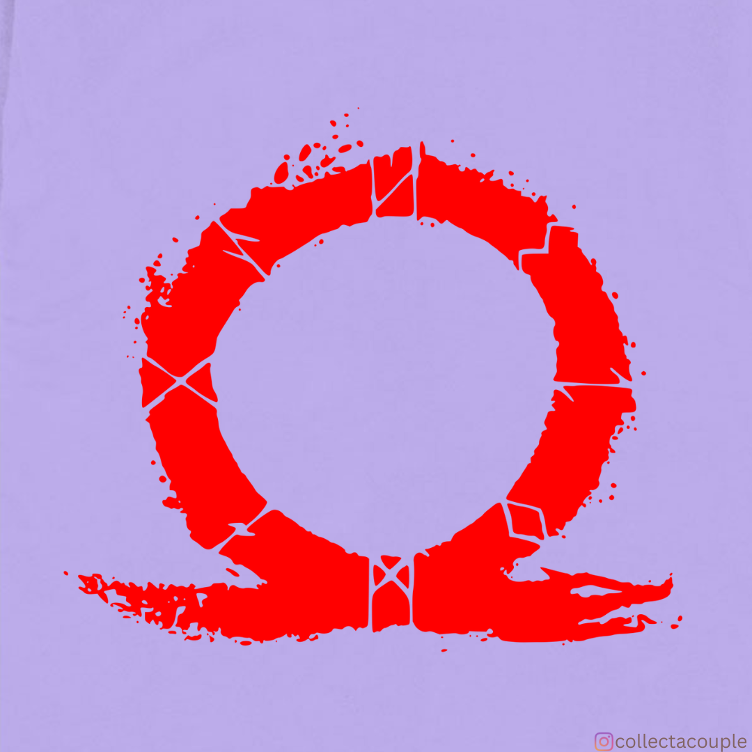 God of War: Kratos Oversized Unisex T-shirt (front and back print)