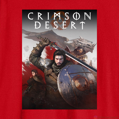 Crimson Desert: Kliff Oversized Unisex T-shirt (front and back print)