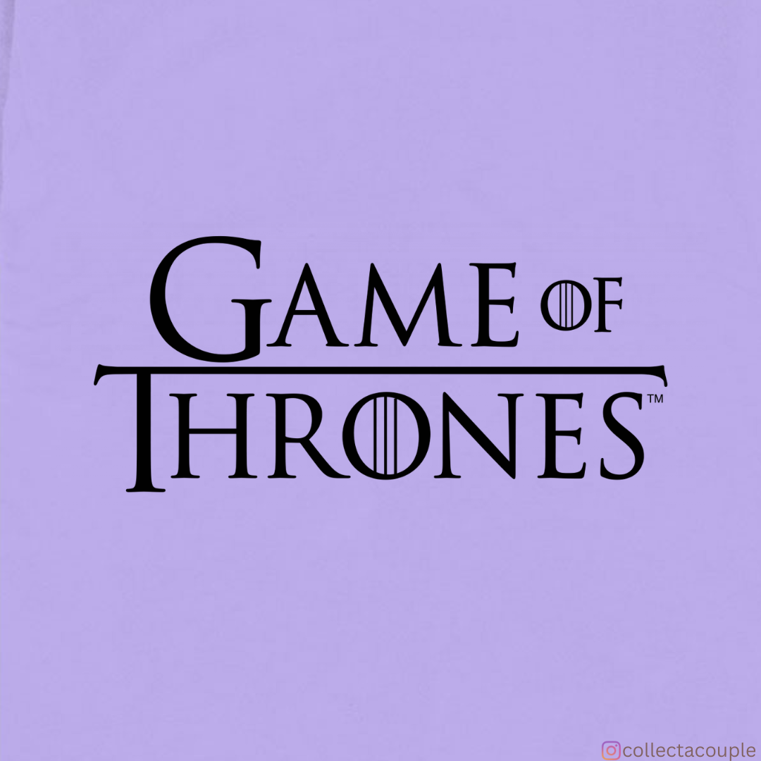 Game of Thrones: Illustration Cast Oversized Unisex T-shirt (front and back print)