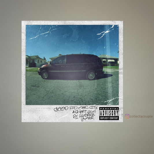 Kendrick Lamar: good kid, m.A.A.d city (Deluxe) Album Cover Hardboard Poster