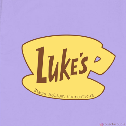 Gilmore Girls: Illustrated Rory & Lorelai Oversized Unisex T-shirt (front and back print)