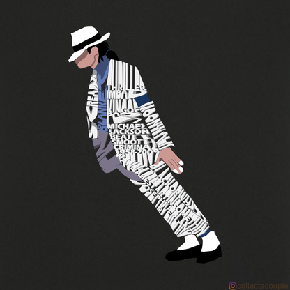 Michael Jackson: Smooth Criminal Oversized Unisex T-shirt (front and back print)