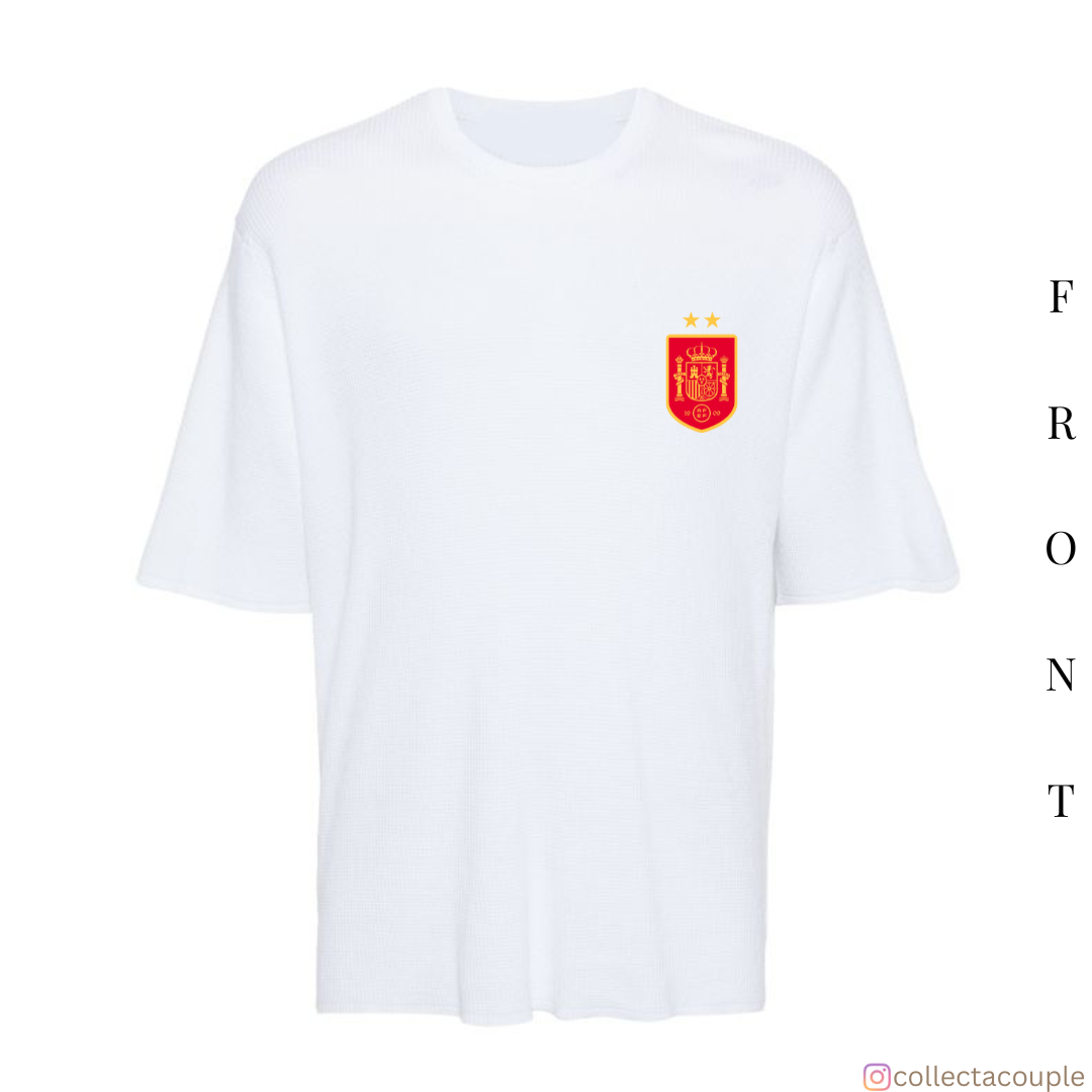 Spain National Football Team: Logo FIFA World Cup Champions 2026 Oversized Unisex T-shirt