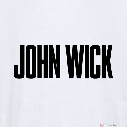 John Wick: Illustrated Oversized Unisex T-shirt (front and back print)