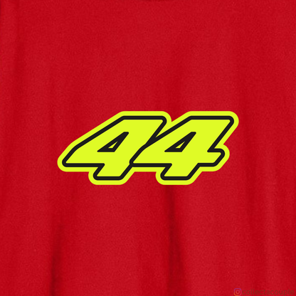 Lewis Hamilton: Ferrari Oversized Unisex T-shirt (front and back print)
