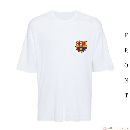 FC Barcelona: Logo Oversized Unisex T-shirt