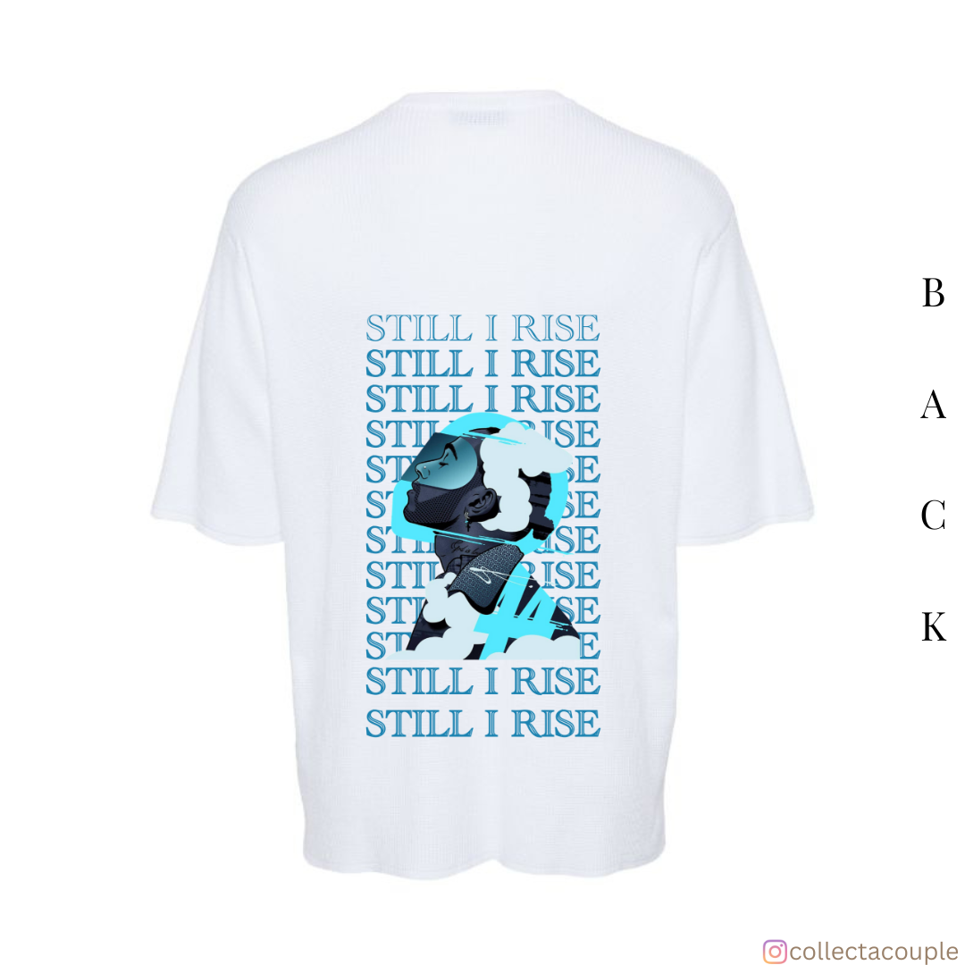 Lewis Hamilton: Still I Rise Oversized Unisex T-shirt (front and back print)
