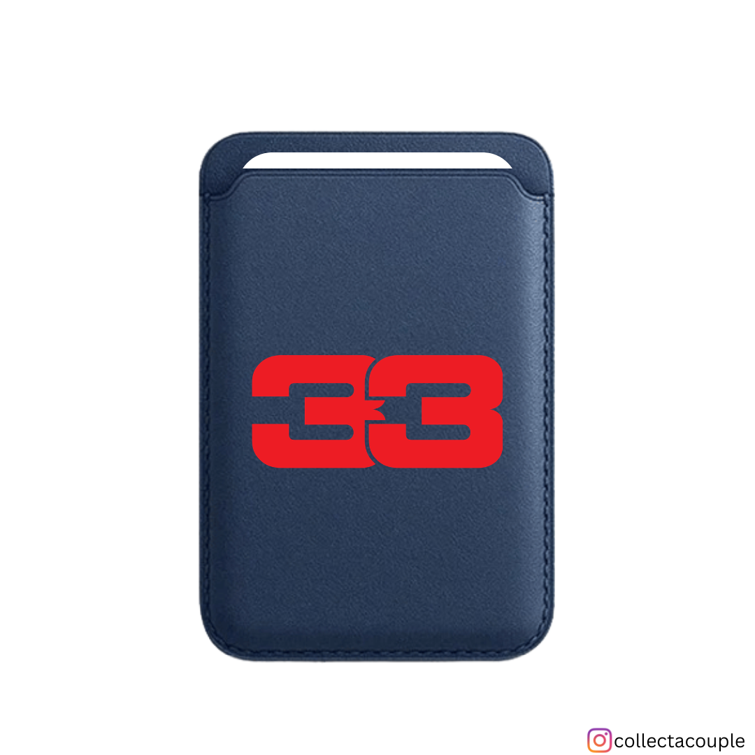 Max Verstappen: 33 Logo Magsafe Wallet